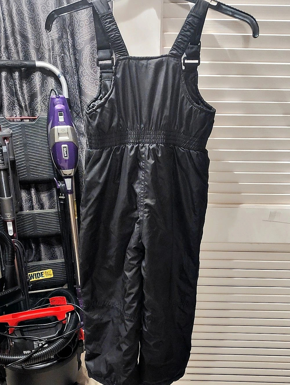 ZeroXposur Kids Insulated Snow Bib Overalls Black Medium 5-6 - Picture 4 of 4